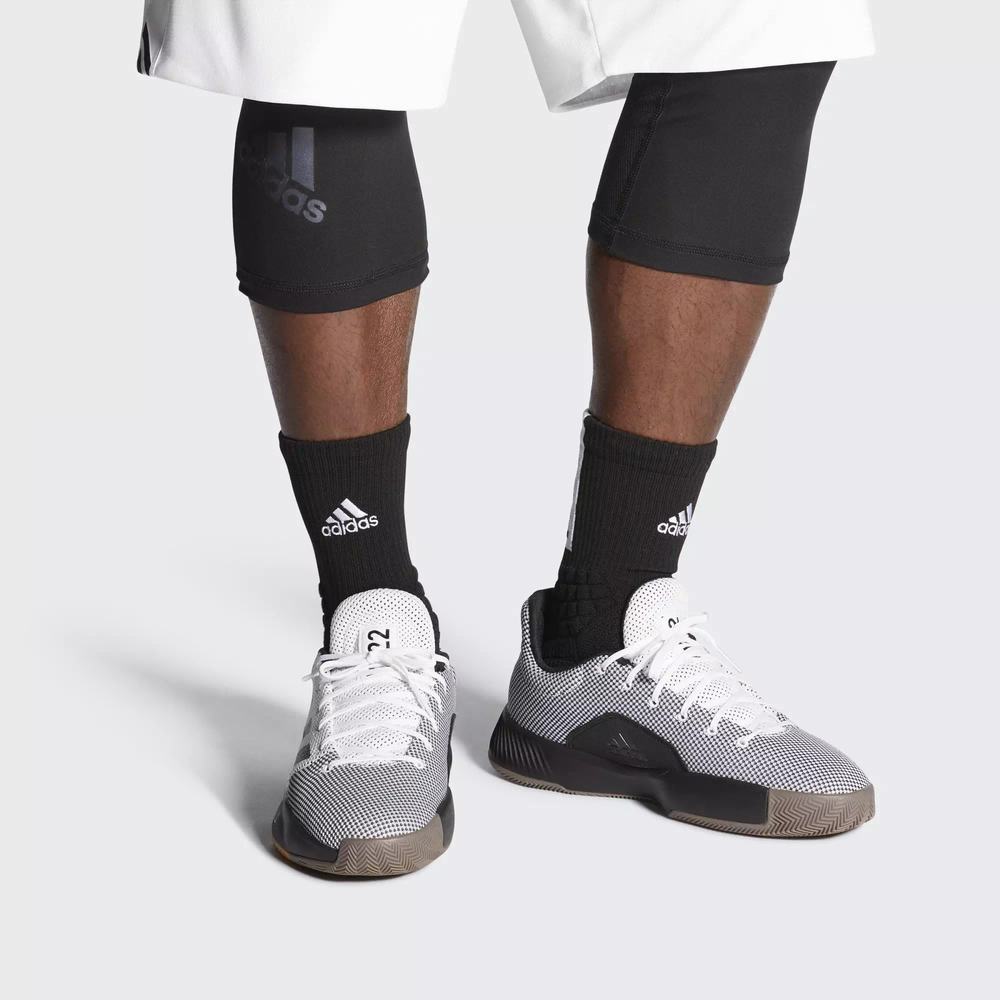 Adidas Pro Bounce Madness Low 2019 Tenis De Basketball Negros Para Hombre (MX-26327)